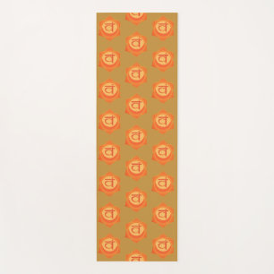 Oranje chakra, yogamat