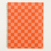 Oranje Check Planner (Voorkant)