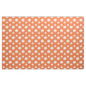Oranje Cheerleader Pom Pom Pattern Stof (Fat Quarter)