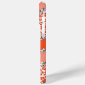 Oranje Cheetah Print Case-Mate iPhone Case (Achterkant / Links)