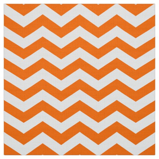 Oranje Chevron Bekledingsstof Per Meter Stof (Swatch)
