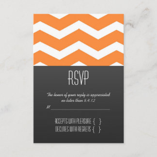 Oranje Chevron RSVP