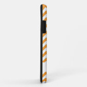 Oranje Chevrons ZigZag iPhone 5 Hoesje (Achterkant/rechts)