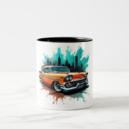 Oranje Chevy Splash Mok