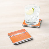 Oranje Chevy Truck-deur Bier Onderzetter (Rechterzijde)