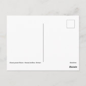 Oranje Chinese pinda's bloemen Briefkaart (Achterkant)