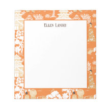 Oranje Chinoiserie Pagodas