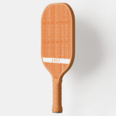 Oranje Chinoisserie Gepersonaliseerde Pickleball P Pickleball Paddle (Links)