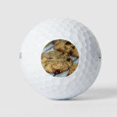 Oranje chocolade Chip Cookies Golfballen (Voorkant)