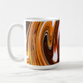 Oranje chocolade koffiemok (Links)