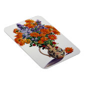 Oranje Chrysanthema Magneet (Rechterzijde)