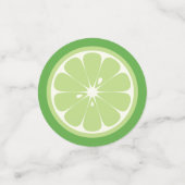 Oranje Citroen en Limoen Citrus Fruit Tafel Confet Confetti (Kleine voorkant)