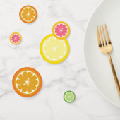Oranje citroen Limoen en grapefruit tafel Confetti (Groep)
