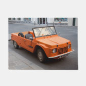 Oranje Citroen Mehari Deurmat (Voorkant)