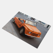 Oranje Citroen Mehari Deurmat (Schuin)