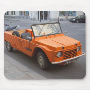 Oranje Citroen Mehari Muismat