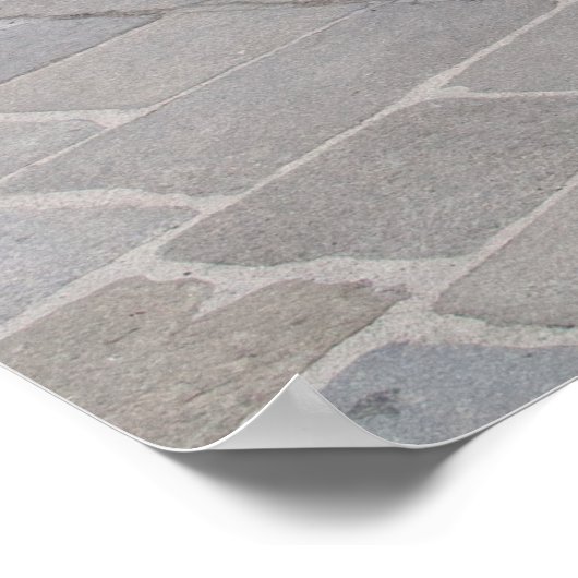 Oranje Citroen Mehari Poster (Hoek)