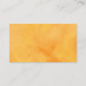 Oranje Citrus Baby shower Fruit Luier Raffle Informatiekaartje (Achterkant)