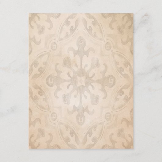 Oranje Citrus Blossom Waterverf Bruiloft Details Informatiekaartje (Achterkant)