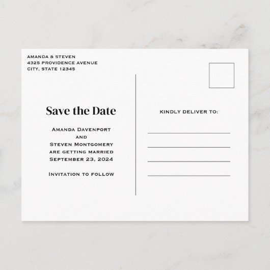 Oranje Citrus Fruit Retro Patroon Sla de datum op Uitnodiging Briefkaart (Achterkant)