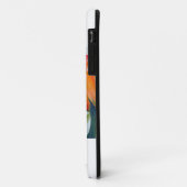 Oranje Citrus Tulips Hoesje-Mate iPhone Case (Achterkant/links)