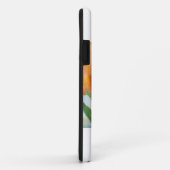 Oranje Citrus Tulips Hoesje-Mate iPhone Case (Achterkant/rechts)