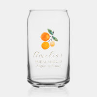 Oranje Citrus Waterverf Bridal Brunch Custom