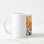Oranje citrustulpen koffiemok (Links)
