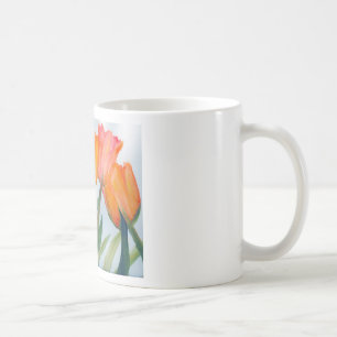 Oranje citrustulpen koffiemok