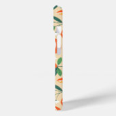 Oranje citrusvrucht retro patroon Case-Mate iPhone case (Achterkant / Links)