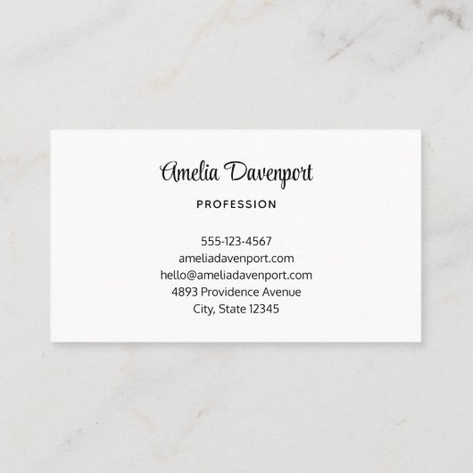 Oranje citrusvrucht retro patroon visitekaartje (Achterkant)