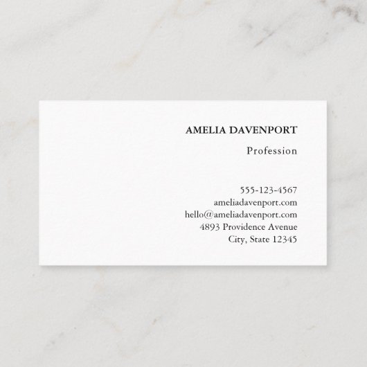 Oranje citrusvrucht retro patroon visitekaartje (Achterkant)