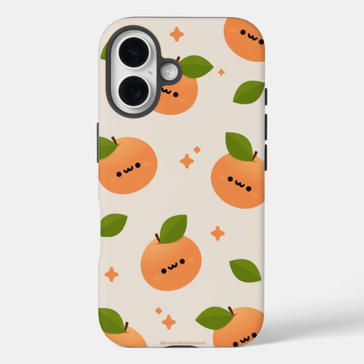 Oranje citrusvruchten Case-Mate iPhone case (Achterkant)