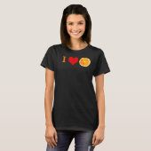 Oranje citrusvruchten t-shirt (Voorkant volledig)