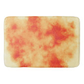 Oranje Cloud Effect Bath Mat (Voorkant)
