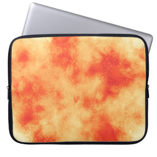 Oranje Cloud Effect Electronics Bag Laptop Sleeve