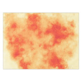 Oranje Cloud Effect-tablet Tafelkleed (Voorkant (Horizontaal))