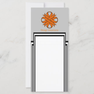 Oranje Clover Ribbon door Kenneth Yoncich