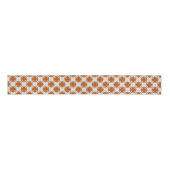 Oranje Clover Ribbon door Kenneth Yoncich Grosgrain Lint (Voorkant)