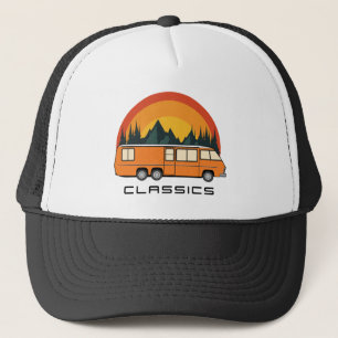 Oranje Coach Classics Logo Trucker Hoed Trucker Pet