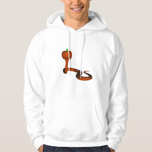 Oranje Cobra Hoodie (Voorkant)