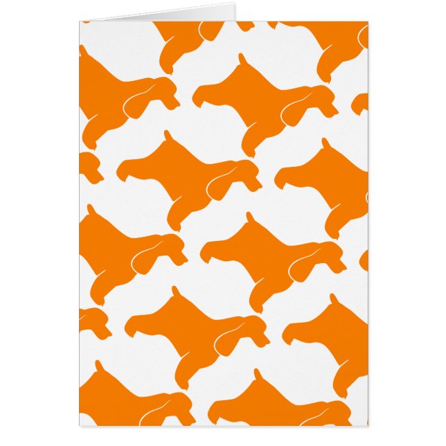 Oranje Cocker Spaniel (Voorkant)