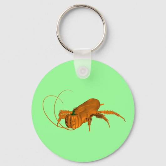 Oranje Cockroach Sleutelhanger (Voorkant)