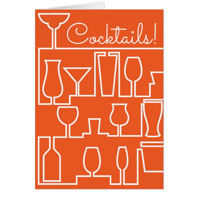 Oranje cocktailparty (Voorkant)