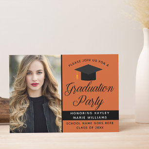Oranje College Afstuderen Fotogradatie Partij Kaart