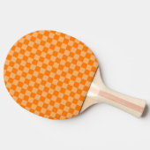 Oranje combinatiecontrolelijst van Shirley Taylor Tafeltennisbatje (Zijkant)