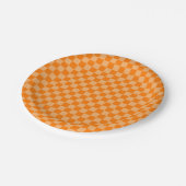 Oranje combinatiecontrolelijst van ShirleyTaylor Papieren Bordje (Gekanteld)