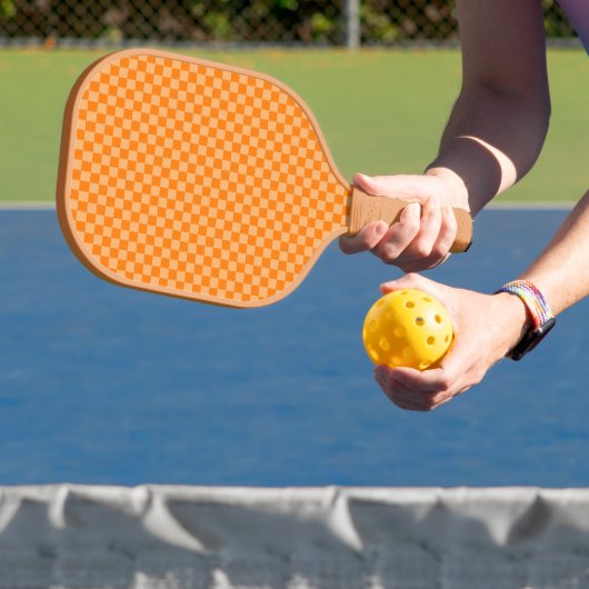 Oranje combinatiecontrolesysteem via STaylor Pickleball Paddle (Insitu)