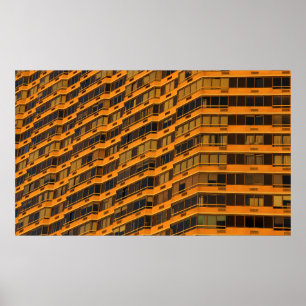 ORANJE CONCRETE BOUW POSTER
