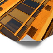ORANJE CONCRETE BOUW POSTER (Hoek)